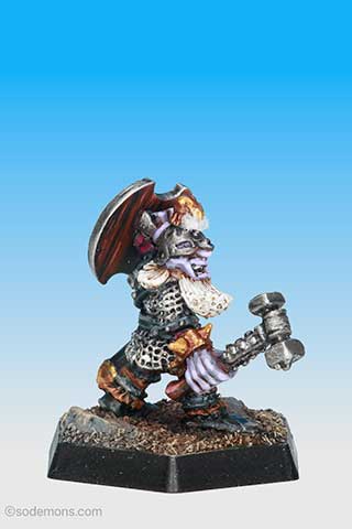 ADD65 Duergar with Hammer C