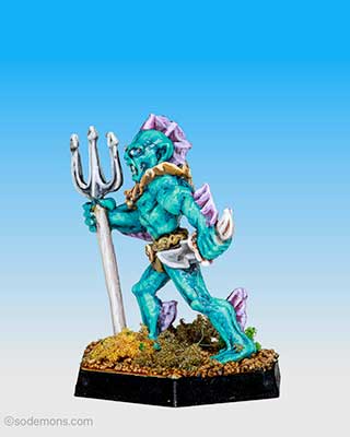 ADD67 Sahuagin with Trident A