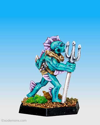 ADD67 Sahuagin with Trident B
