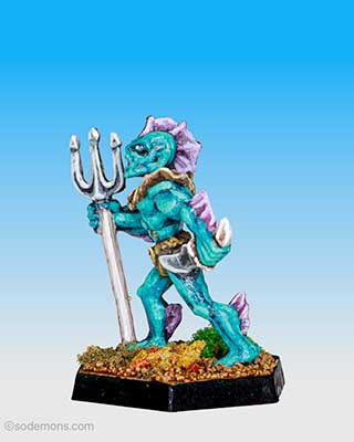 ADD67 Sahuagin with Trident B