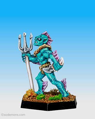 ADD67 Sahuagin with Trident C