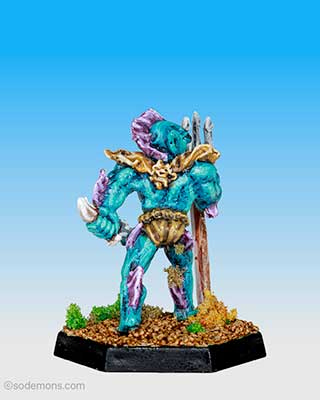 ADD67 Sahuagin with Trident D