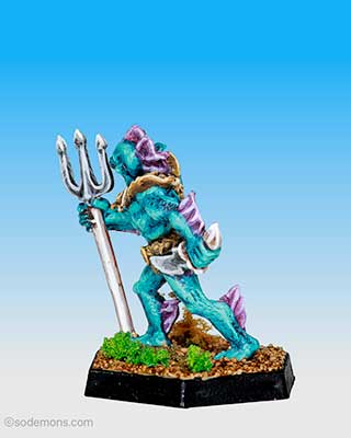 ADD67 Sahuagin with Trident D