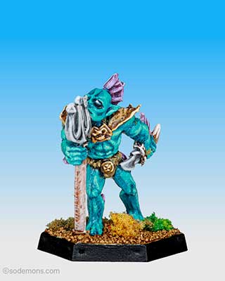 ADD67 Sahuagin with Trident E