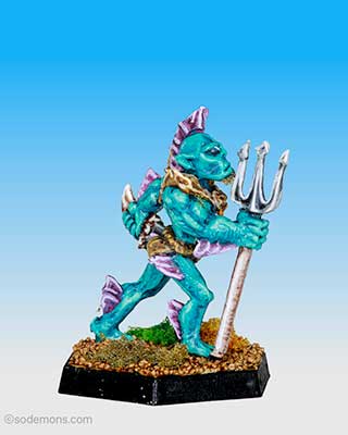 ADD67 Sahuagin with Trident E