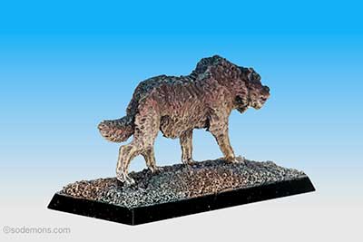 Vicious Giant Wolf
