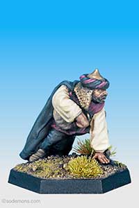 C01-C1-60 Eastern Fighter crouching 