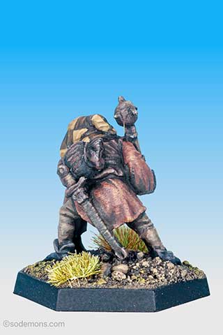 C01-C1-86 Unarmoured Adventurer in Ambush 