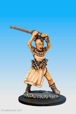 C30-7 Koka-Kalim striking with Blow-Pipe