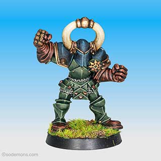 Bloodbowl Chaos Warrior 3