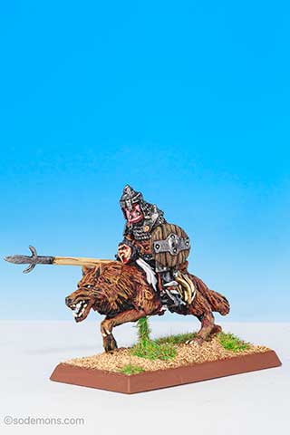 CM22 - Orc On Giant Warwolf B
