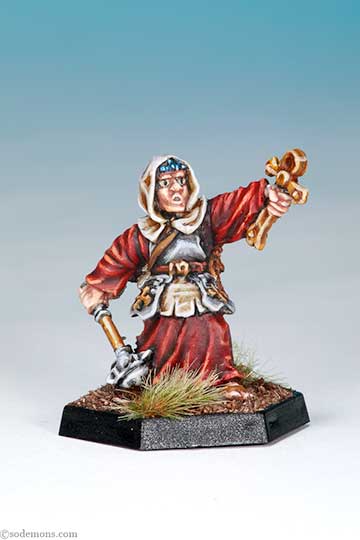Dungeons & Dragons BDD1 Cleric (v2 with Ankh)