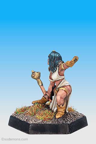 Priestess with Mace