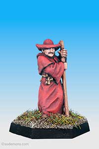 Cleric with Staff