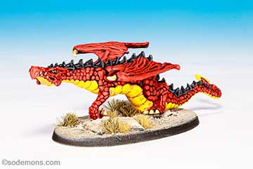 DG5 Fire Dragon / RP 02-491 Great Fire Dragon