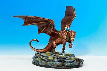 Ral Partha 01-501 Bronze Dragon of Pern