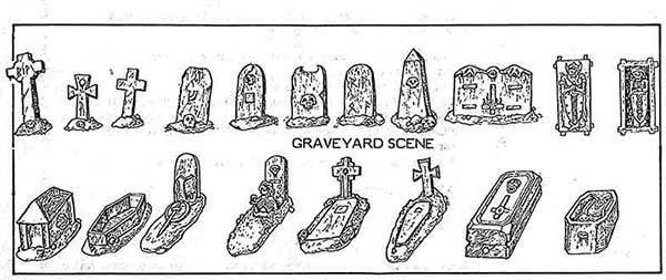 DS3 Graveyard Scene - December 1984 Flyer