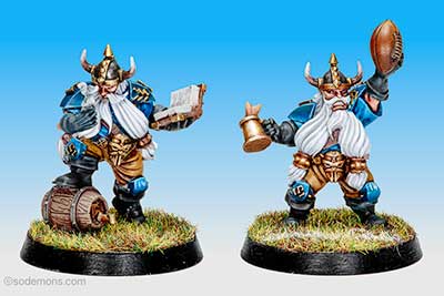 Blood Bowl Player and Referee Bugman