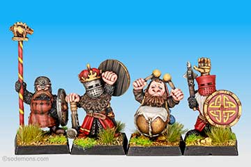 Imperial Dwarf Command - The Red Knot