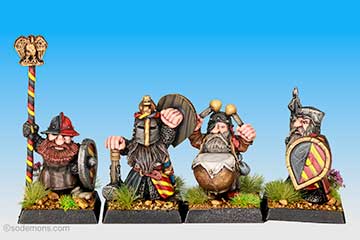 Imperial Dwarf Command - The Cailles