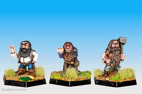 ADD32 Dwarf Villagers