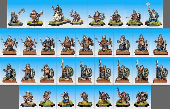 LOTR, D&D and AD&D Dwarfs