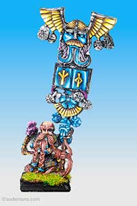 Dwarf Army Standard Bearer - 2005