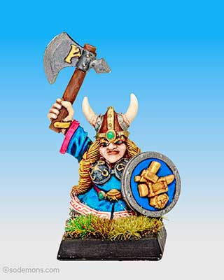 Queen Helgar Longplaits of Krag Bryn