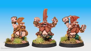 Blood Bowl Slayers - Grim ironjaw & Grudgebearer Trollslayers