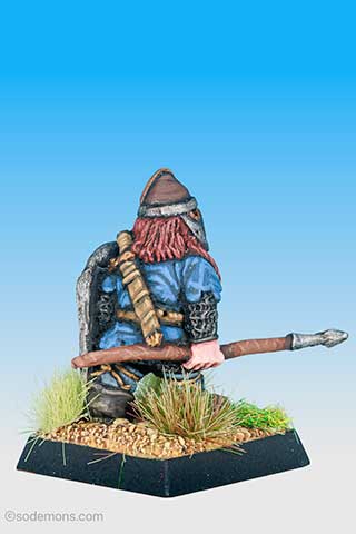 FTD1 Dwarf with Spear and Sword