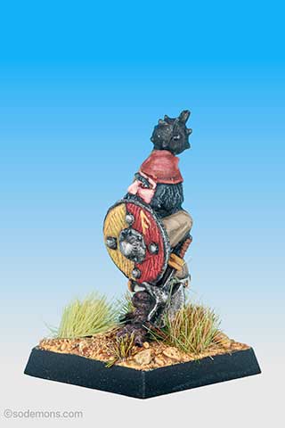 FTD4 Dwarf with Mace and Axe