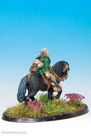 FAC8 Mounted Ranger with Sword and Bow