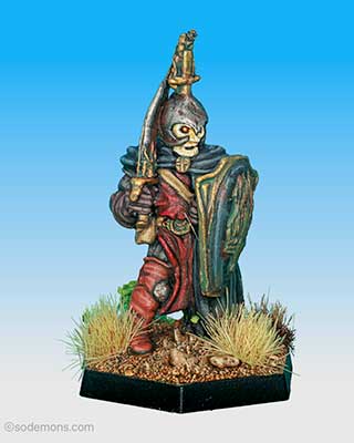 FTF29 Chaos Fighter with Ornate Shield