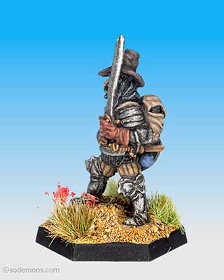 FTF32 Left Handed Knight with Hat