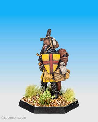 FTF33 Adventurer with Sword and Equipment in Turban