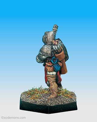 FTF53 Fighter with Mace and Bow