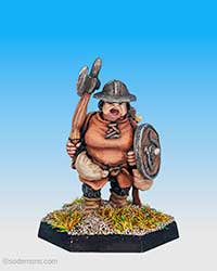 FTF55 Fat Lady Fighter with Axe