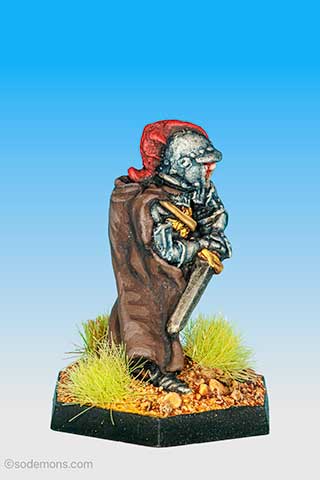 FTF75 Bearded Paladin with Sword
