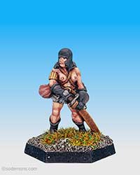FTF113 Amazon Warrior with Spiked Helmet