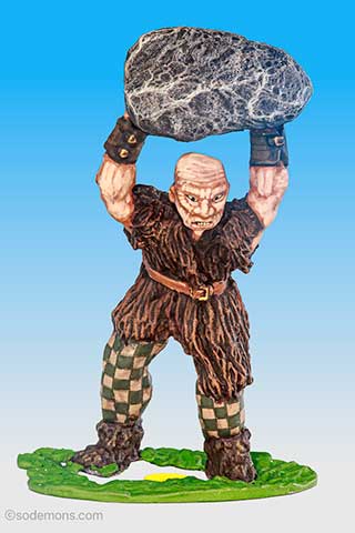 Oracle Miniatures: OR10 Giant hurling Rock