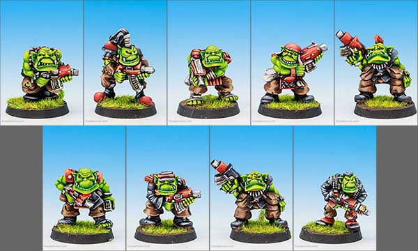 MM100 Space Ork Boyz