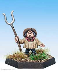Halfling with Pitchfork