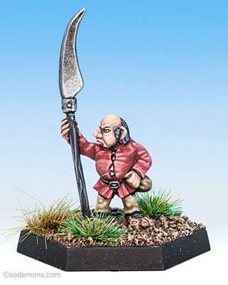 Halfling with Glaive