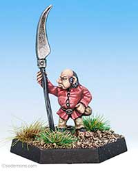 Halfling with Glaive