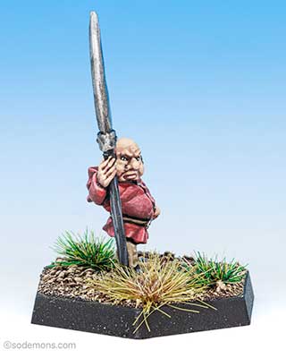 Halfling with Glaive