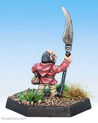 Halfling with Glaive