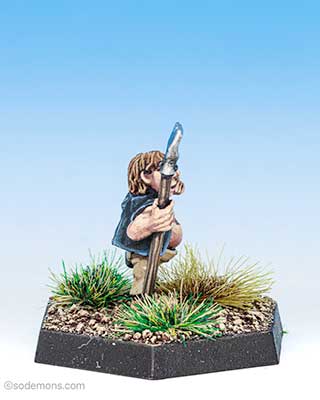 Halfling with Hoe