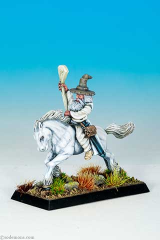 ME11 Gandalf the Wizard mounted on Shadowfax