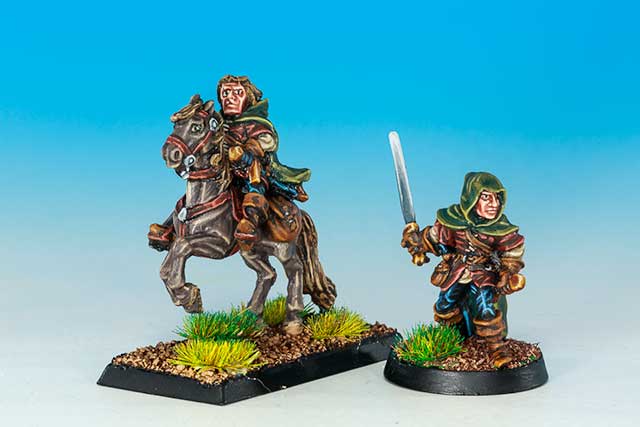 ME12 Strider: Aragorn the Ranger Mounted & on Foot