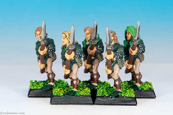 ME31 v2 Wood Elves with Spears